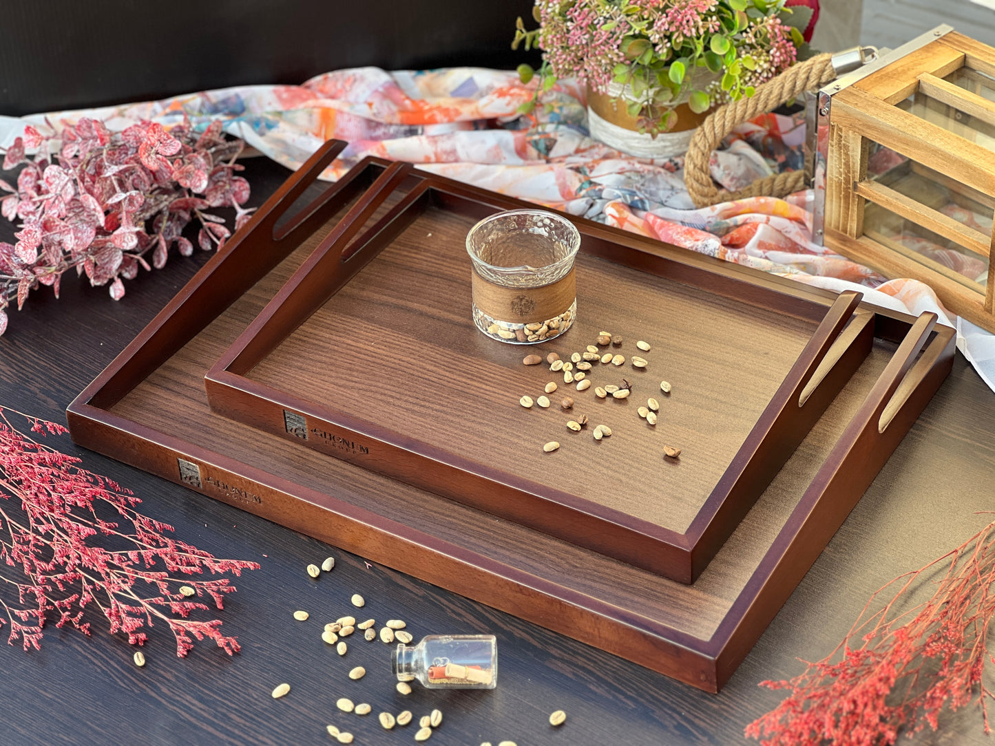 Ghazala Wooden Tray