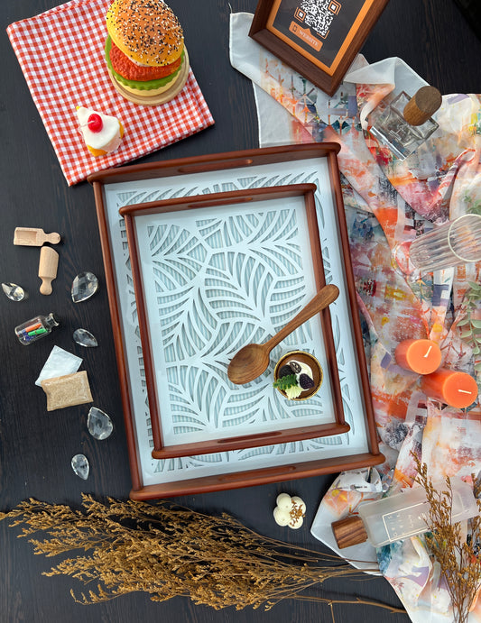 Four Season Wooden Tray - Ghonem Group