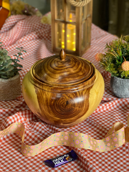Wooden Pot
