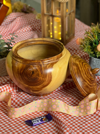 Wooden Pot