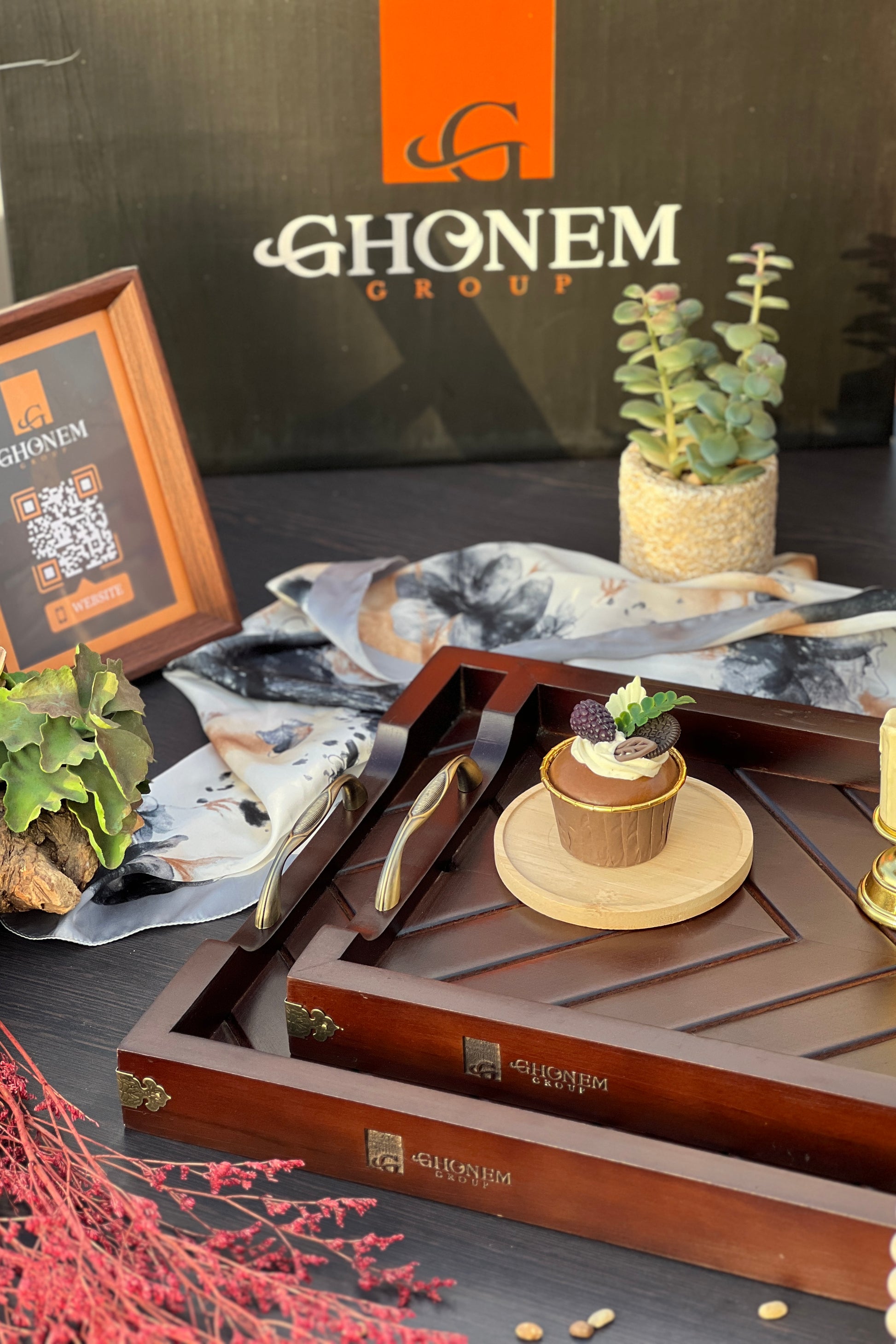 Beech Wooden Tray - Ghonem Group