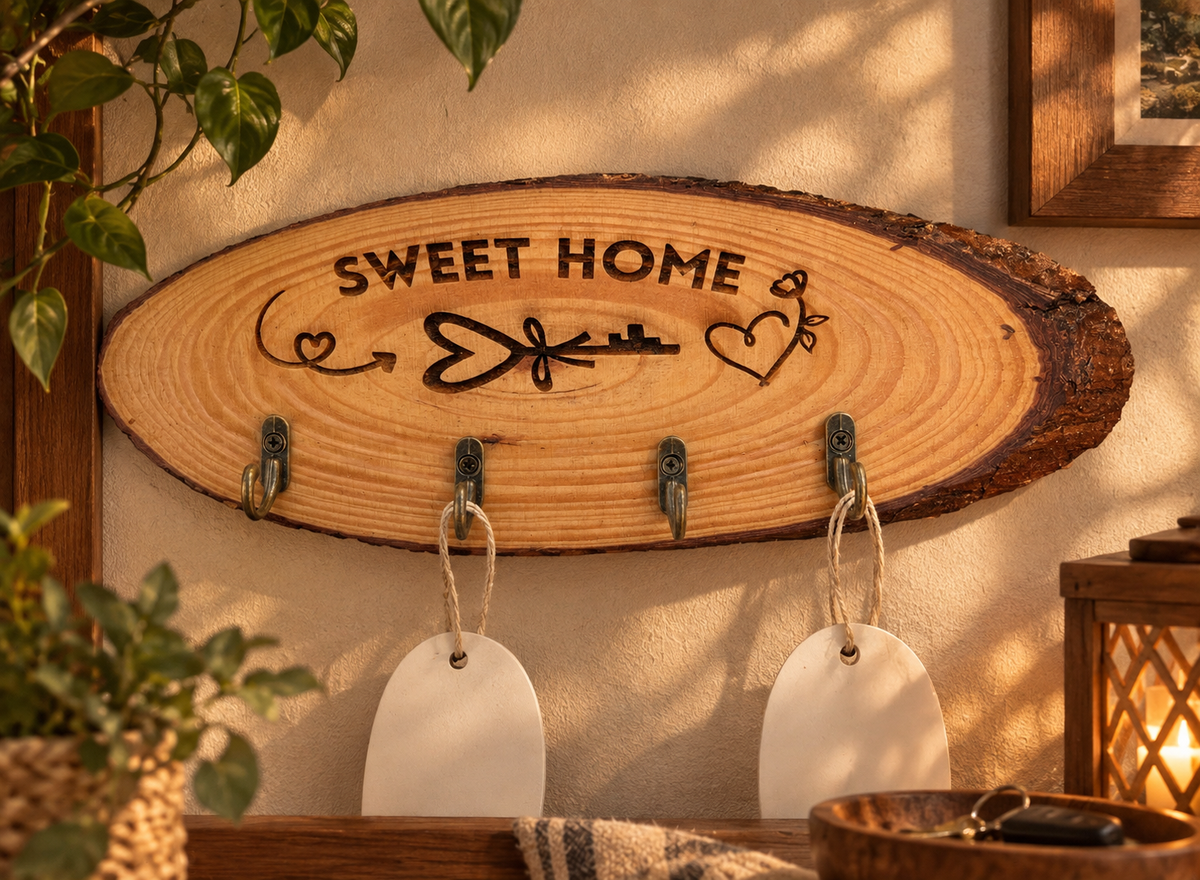 Wooden Key Holder - Ghonem Group