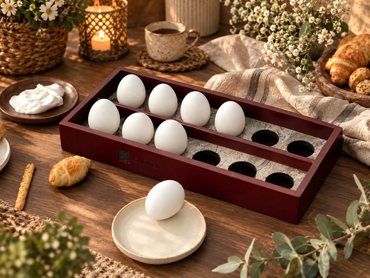 Wooden Egg Holder - Ghonem Group