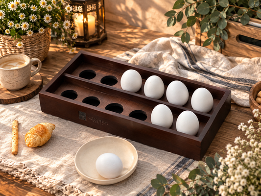 Wooden Egg Holder - Ghonem Group