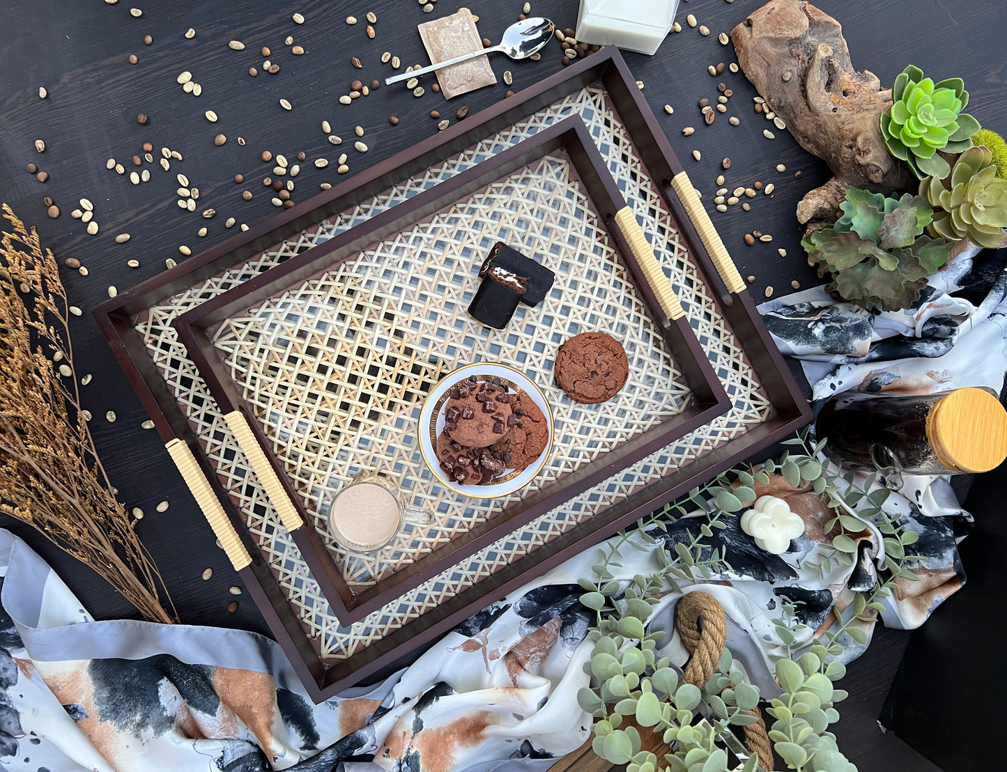 صينية قصب كلاسيكية