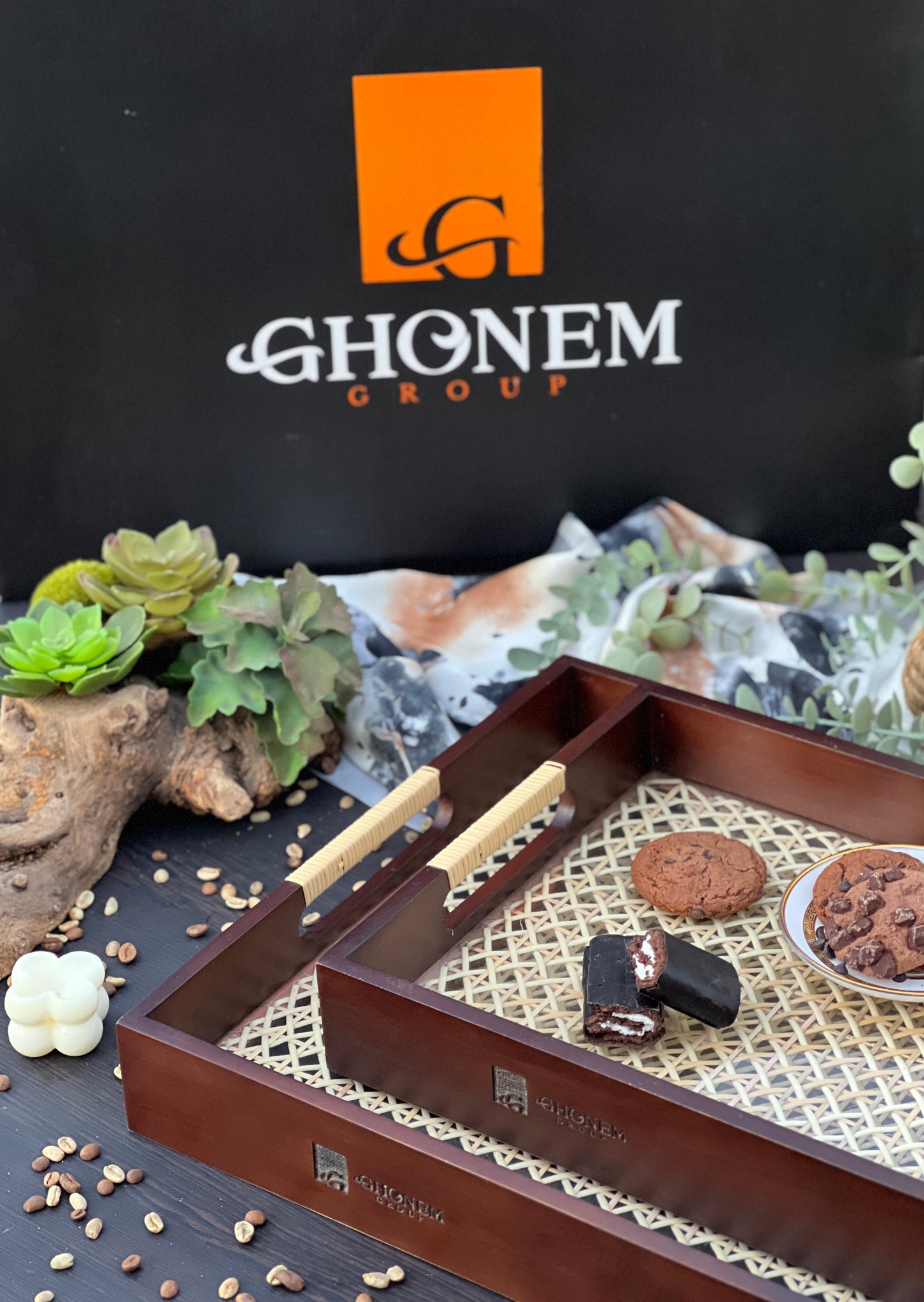 صينية قصب كلاسيكية