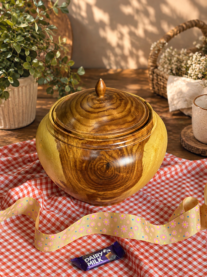 Wooden Pot - Ghonem Group