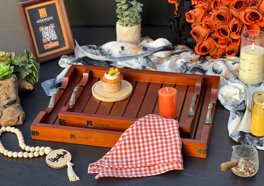 Beech Wooden Tray - Ghonem Group