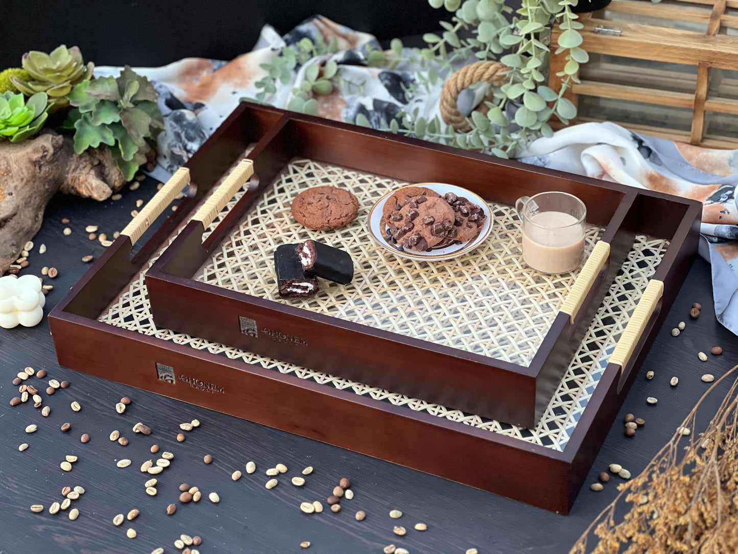 صينية قصب كلاسيكية