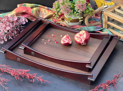 new classic wooden tray