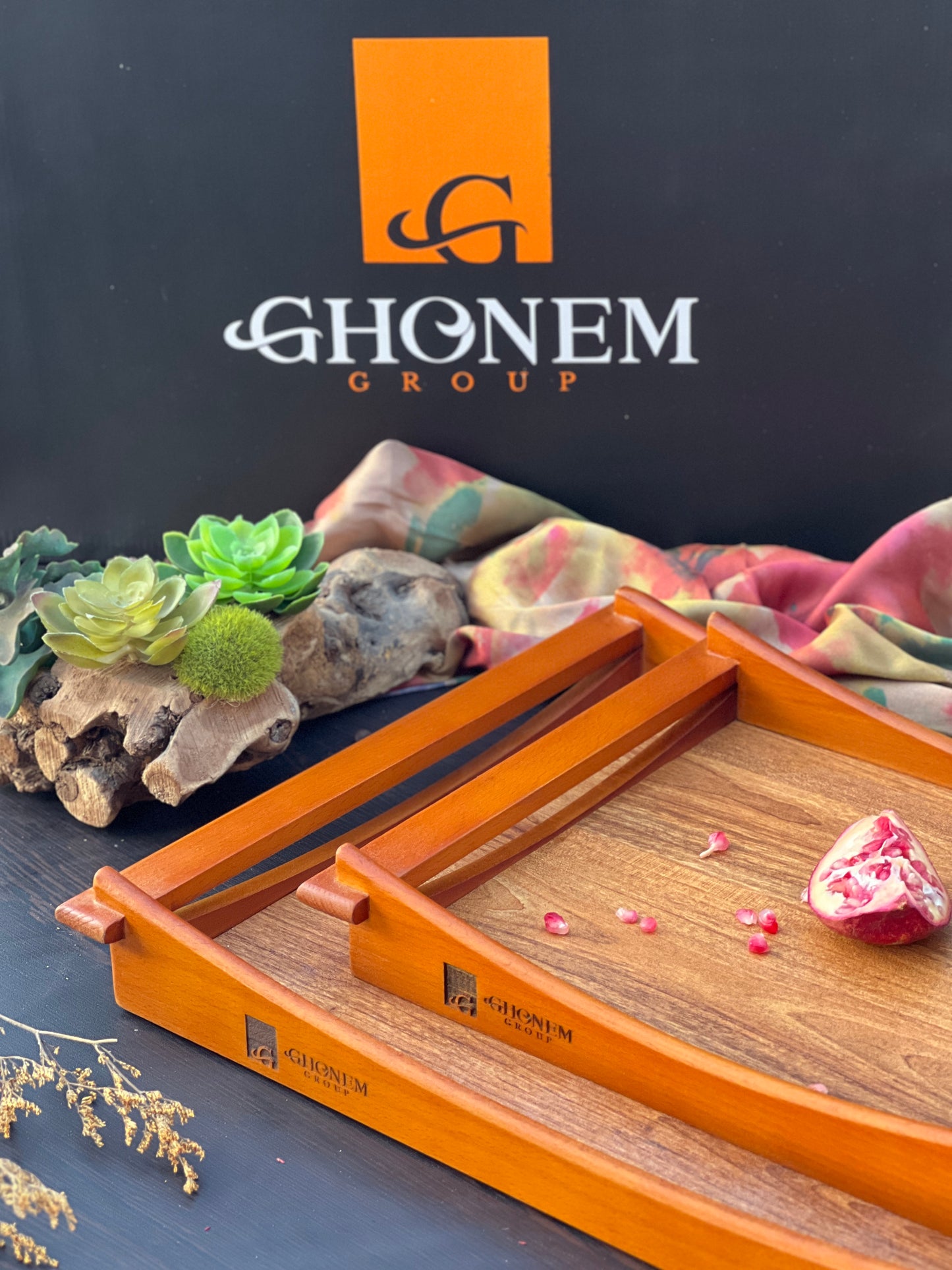 new classic wooden tray